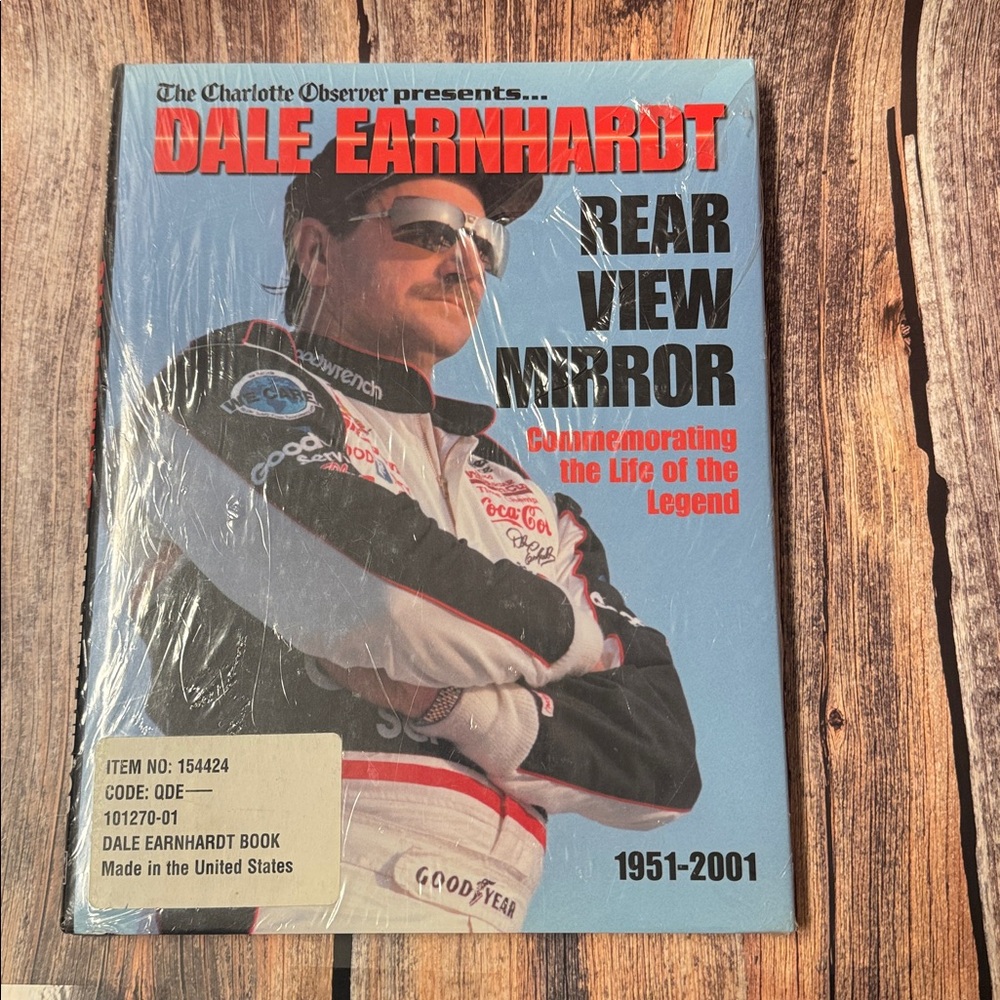VTG The Charlotte Observer presents…Dale Earnhardt Book Item #ME5392